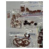 Collection of Russian Sunstone Polished Gemstone Beads and Cabochons