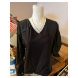 Adjustable Tabletop Display Mannequin with Black V-Neck Top