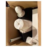 Adjustable Tabletop Display Mannequin with Black V-Neck Top