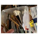 Large Assortment of Jewelry Making and Metal Clay Tools with Mold Compound