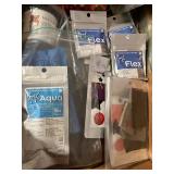 Collection of Metal Clay Crafting Supplies and Tools