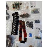Large Assortment of Gemstone and Glass Beads for Jewelry Making
