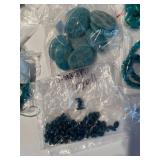Large Assorted Lot of Turquoise and Gemstone Beads for Jewelry Making