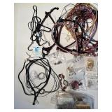 Large Group of Assorted Costume Jewelry and Craft Supplies
