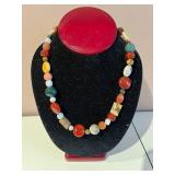 Collection of Beaded Semi-Precious Stone Necklaces and Bracelets