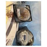 Jewelry Making Supplies Collection with Argentium Silver Wire, Beads, Findings, and Tools