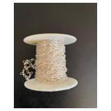 Collection of Jewelry Making Supplies and Finished Silver Jewelry