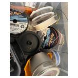 Large Beading and Jewelry Making Supply Lot with Tools, Wires, and Assorted Beads