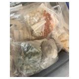 Bulk Lot of Assorted Gemstone Beads and Jewelry Making Supplies