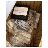 Large Jewelry Making Supply Lot with Beads, Wire, and Organizer