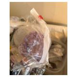 Large Jewelry Making Supplies Lot with Charms, Beads, Chains, and Findings