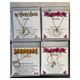 Collection of 7 Gemstone Necklaces and Earrings by Inspired Fusion Jewelry