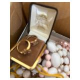 Large Mixed Jewelry Lot with Necklaces, Bracelets, Rings, and Watches