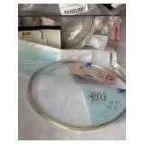 Large Lot of Metal Crafting Supplies and Tools in Storage Bins