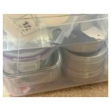 Large Lot of Jewelry Making Supplies and Beads Collection