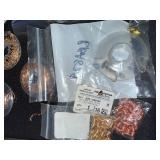 Large Assortment of Necklace Components and Jewelry Making Supplies