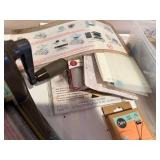 Vintaj BigKick Embossing Machine with Large Lot of DecoEmboss and DecoEtch Dies