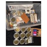 Collection of Vintaj Patinas, Baroque Art Gilders Paste, and Jewelry Craft Supplies