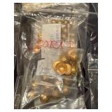 Large Assortment of Themed Gold Tone Metal Charms in Bags
