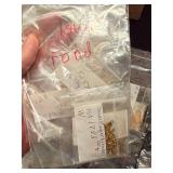 Large Assortment of Themed Gold Tone Metal Charms in Bags