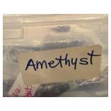 Collection of Assorted Amethyst and Pink Amethyst Gemstone Beads