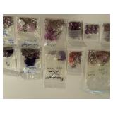 Collection of Assorted Amethyst and Pink Amethyst Gemstone Beads