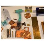 Jewelry Metal Stamping Kit with Stamps, Hammer, Blanks, and Accessories