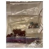 Jewelry Supplies and Finished Choker Necklace Collection with Beads and Findings