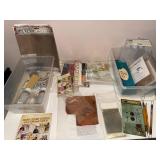 Mixed Media Jewelry and Crafting Lot with ICE Resin, Art Supplies and Tools