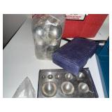 Jewelry Tumbler, Dapping Set Block with 8 Punches, and Accessories