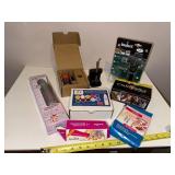 Mixed Lot of Crafting Tools and Supplies Including Bernzomatic Micro Torch, CraftOptics, and Stamp Making Kit