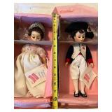 Madame Alexander Portraits of History Dolls Napoleon and Josephine in Boxes