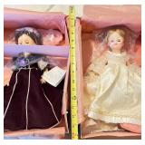 Set of 3 Madame Alexander First Lady Collector Dolls with Original Boxes