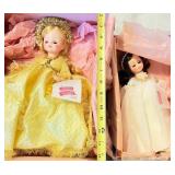 Madame Alexander Dolls Sleeping Beauty 1595 and Juliet 1370 in Original Boxes