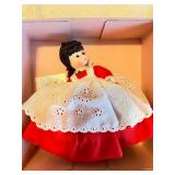 Set of 2 Madame Alexander Dolls in Traditional Mexican Attire with Original Boxes