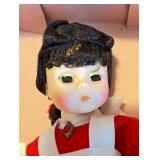 Set of 2 Madame Alexander Dolls in Traditional Mexican Attire with Original Boxes