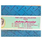 Madame Alexander Abigail Fillmore and Renoir Collector Dolls in Pink Dresses