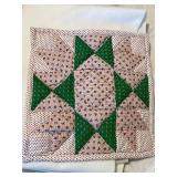 Assorted Linens, Table Runner, Small Rug, and Wig with Cap