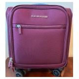 Verage Burgundy Rolling Carry-On Suitcase with USB Port