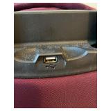 Verage Burgundy Rolling Carry-On Suitcase with USB Port