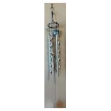 Home Decor Collection with Lavender Wreath, Wind Chime, Glass Set, and Accessories