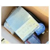 Large Scrapbooking Lot with Stickers, Templates, Punches, and Organizers