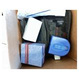 Large Scrapbooking Lot with Stickers, Templates, Punches, and Organizers