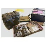Creative Memories Scrapbooking Travel Set with Shape Templates and Storage Cases
