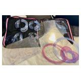 Creative Memories Scrapbooking Travel Set with Shape Templates and Storage Cases