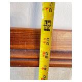 Framed Floral Embroidery Artwork with Wood Frame 29x23 Inches