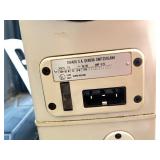 Elna SU Vintage Electronic Sewing Machine with Foot Pedal and Case