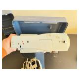 Elna SU Vintage Electronic Sewing Machine with Foot Pedal and Case