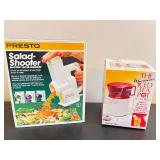 Presto Salad Shooter Electric Slicer Shredder and Mr. Coffee Microwave Iced Tea Pot Set