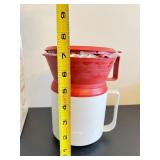 Presto Salad Shooter Electric Slicer Shredder and Mr. Coffee Microwave Iced Tea Pot Set